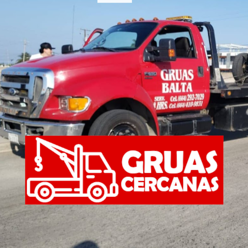 Servicios de grúas 24 horas Gruas Balta Tijuana